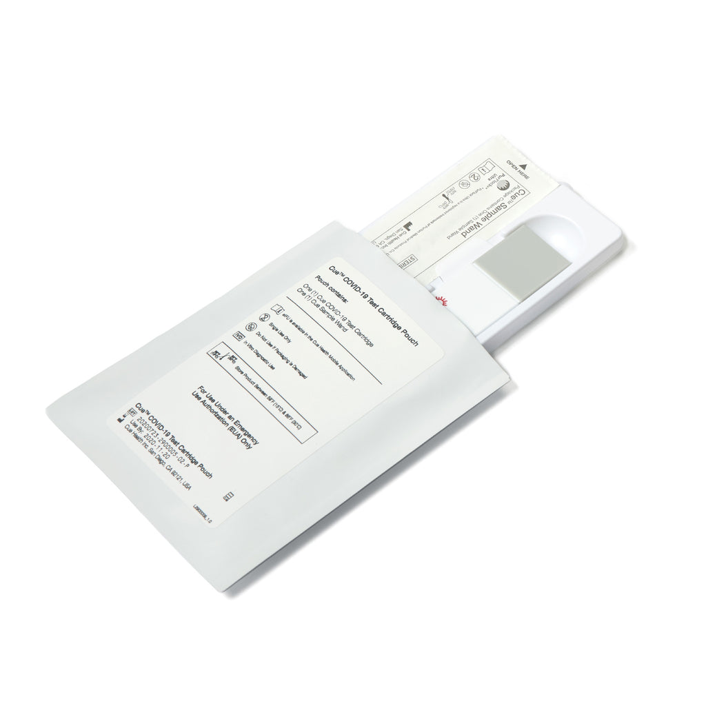 Cue™ COVID-19 Test for Home and Over The Counter (OTC) Use, Kit contents
