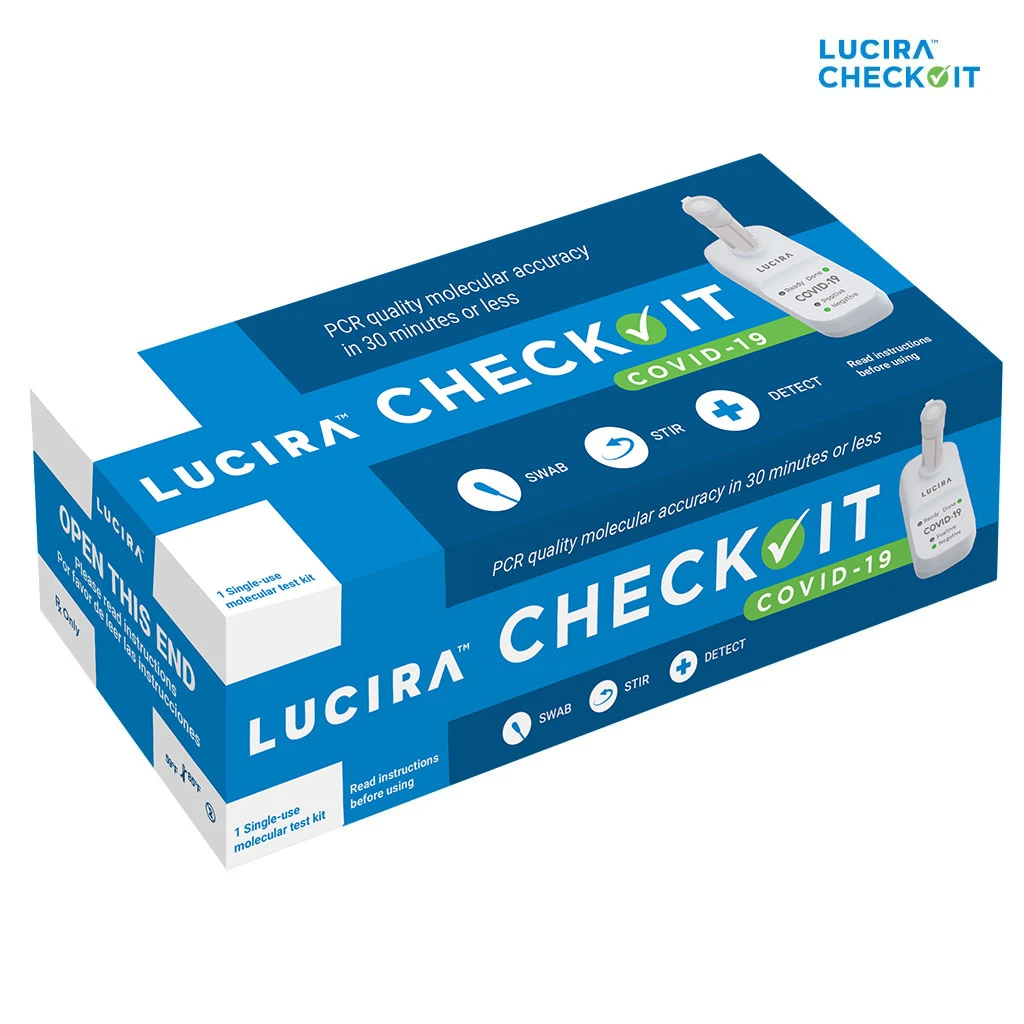 Lucira™ Check It Covid 19 Home Test - Box